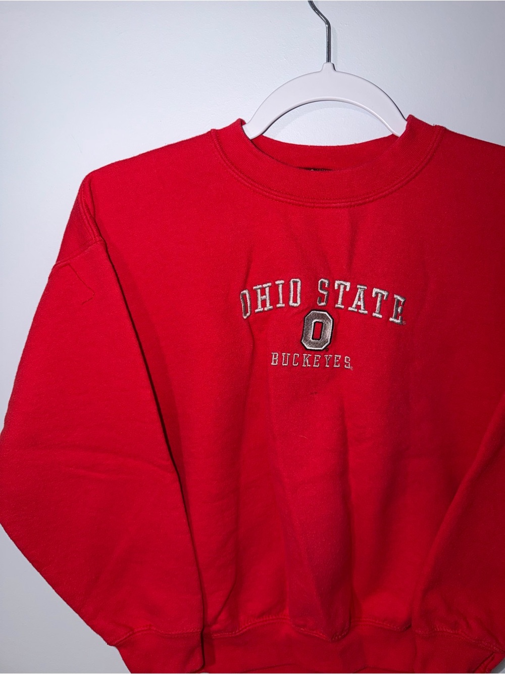 Vintage Crable Sportswear kids red Ohio State Buckeyes crewneck sweatshirt